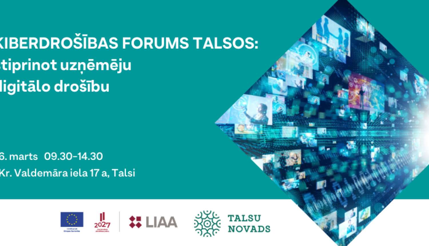 Kiberdrošības forums Talsos: stiprinot uzņēmēju digitālo drošību