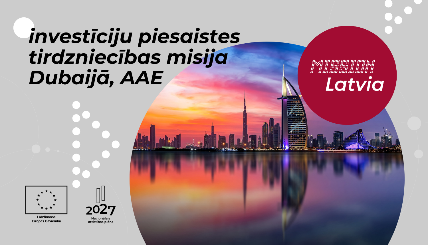 Tirdzniecības misija Dubaijā