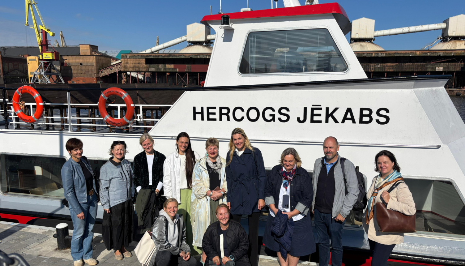 Projekta "MarTe" partneri Ventspilī iepazīstas ar reģionālajām iespējām zilās ekonomikas veicināšanai