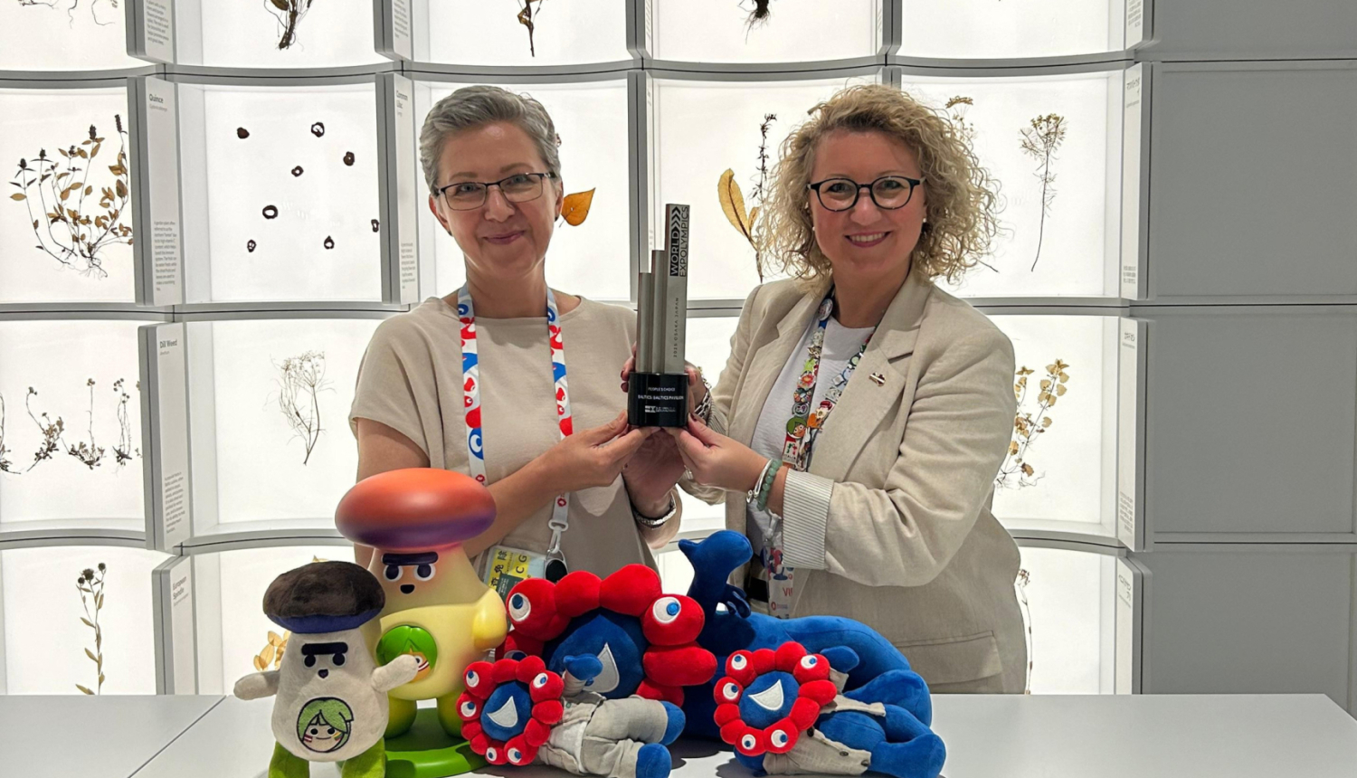 Baltijas paviljons “EXPO 2025 Osaka” pasaules mēroga konkursā iegūst divas prestižas godalgas