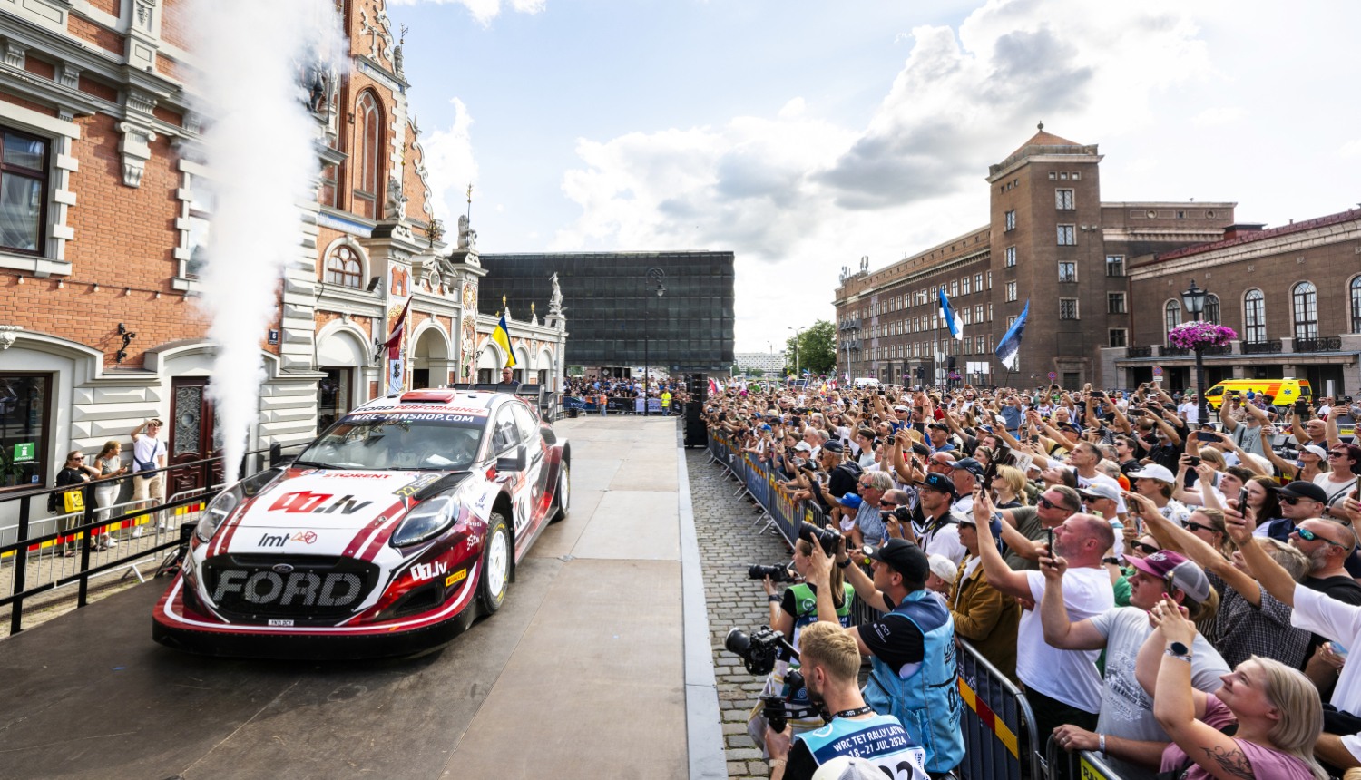 WRC “Tet Rally Latvia” posms