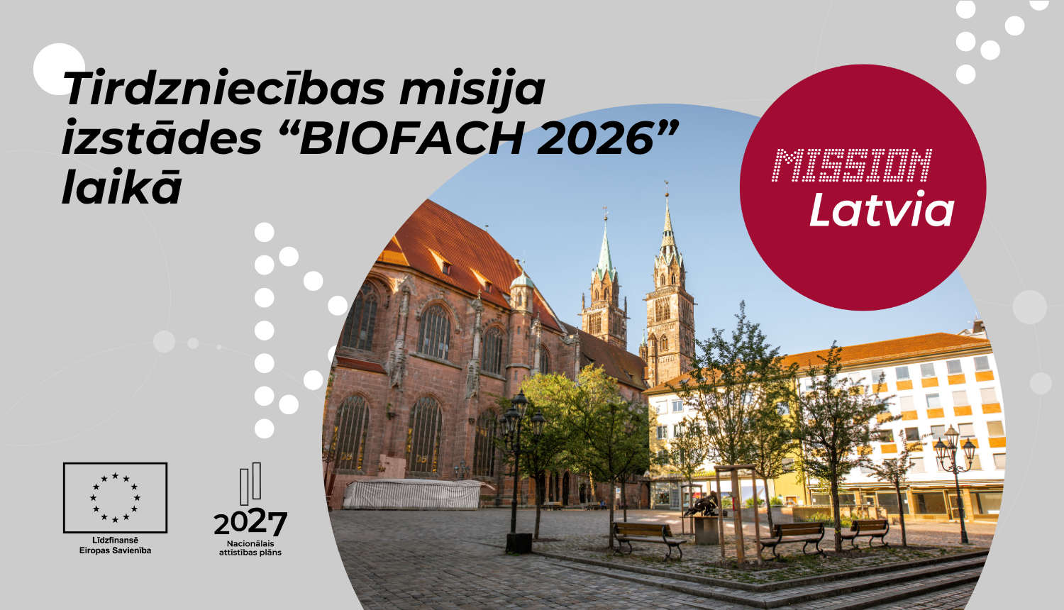 Latvijas nacionālais stends izstādē "BIOFACH 2026" Nirnbergā