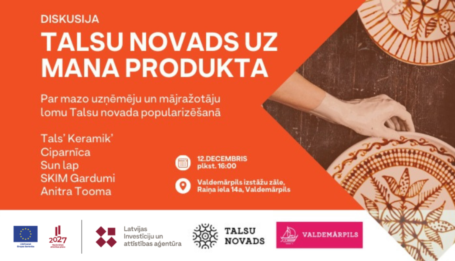 Pasākuma vizuālais materiāls