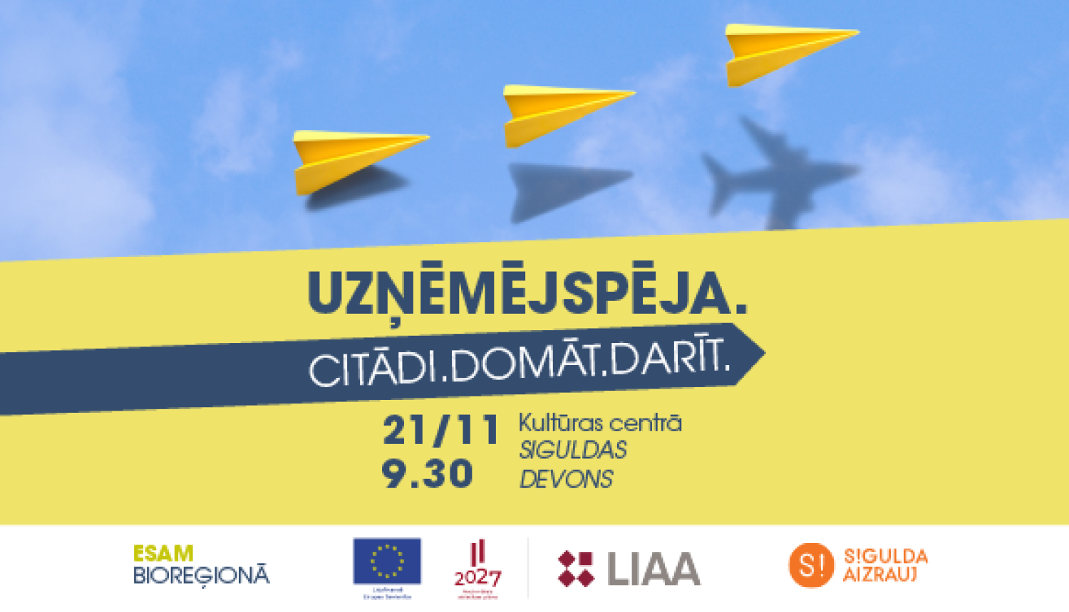 Pasākuma vizuālais materiāls