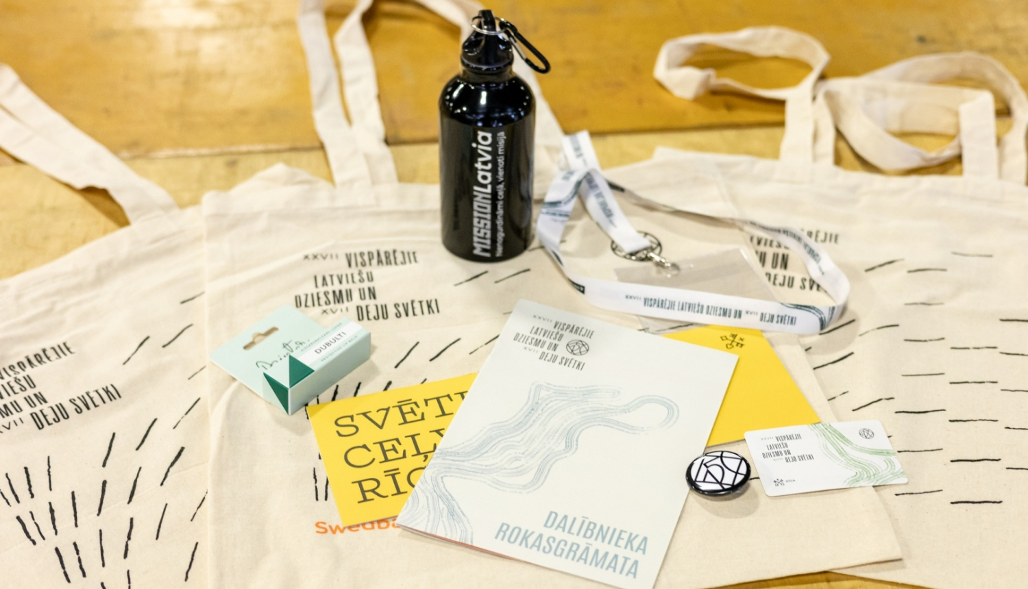 Dziesmu svētku dalībnieki saņems ūdens pudeles ar “missionLatvia” vārdzīmi
