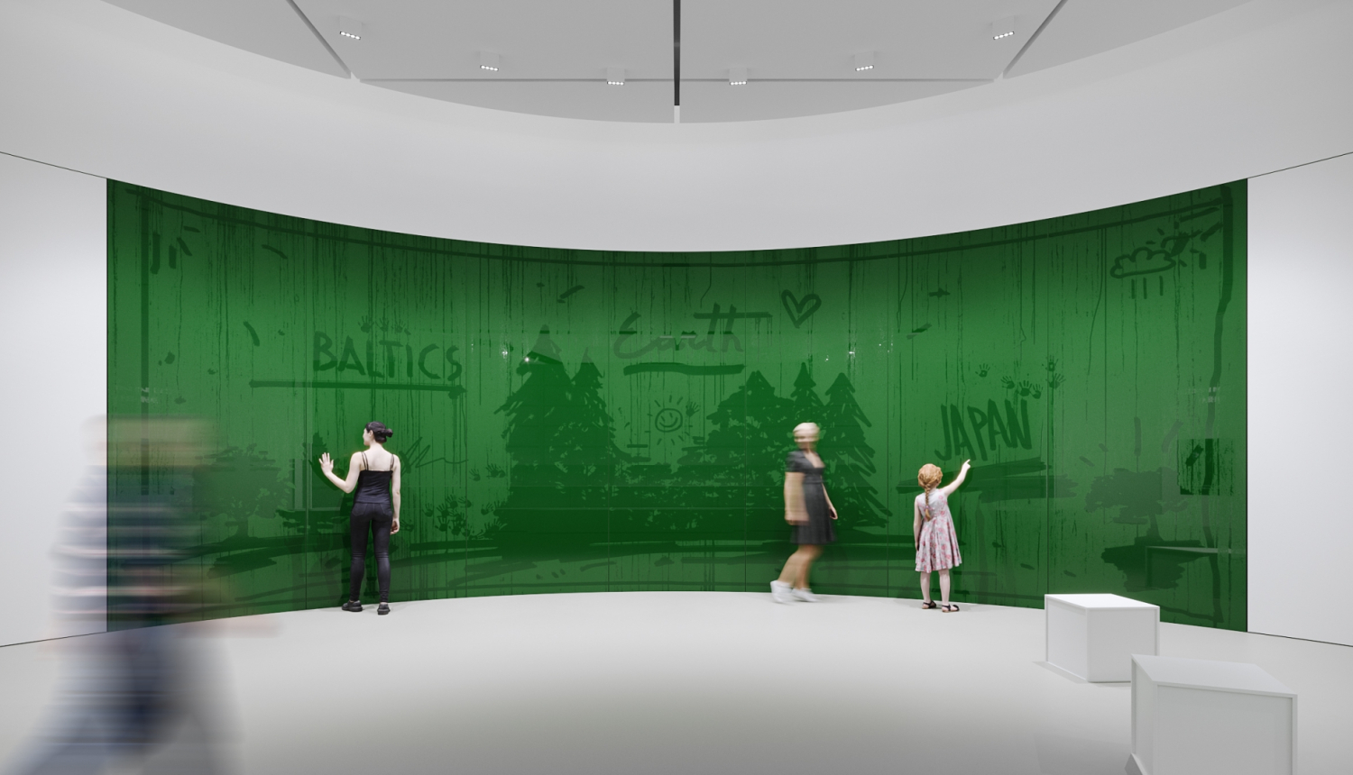 Expo paviljona vizualizācija