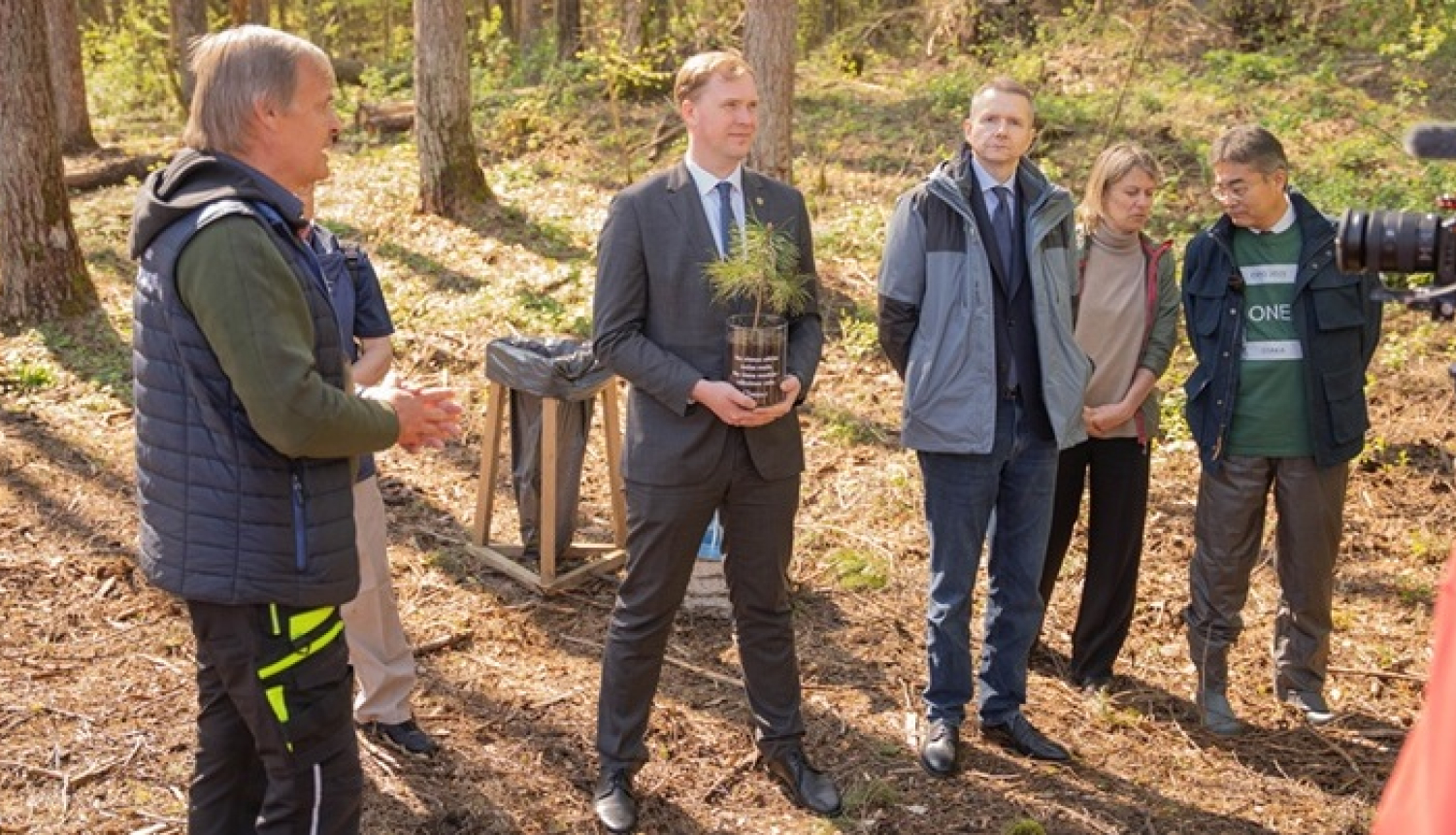 Par godu izstādei “EXPO 2025” Japānā Tērvetē iestādīts Osakas mežs