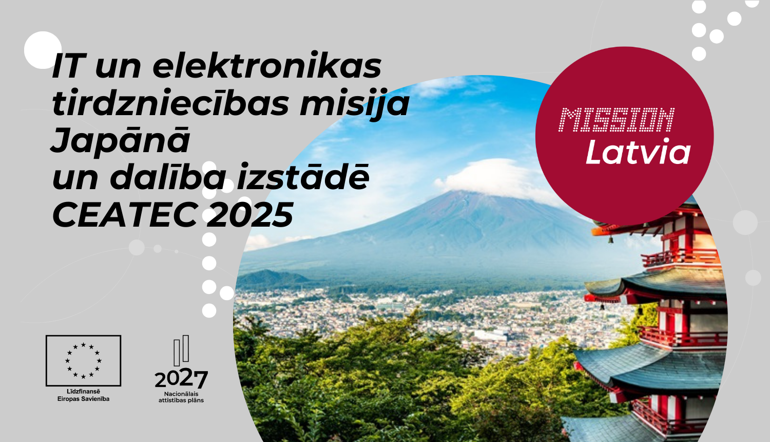 IT un elektronikas tirdzniecības misija Japānā un dalība tehnoloģiju izstādē CEATEC 2025