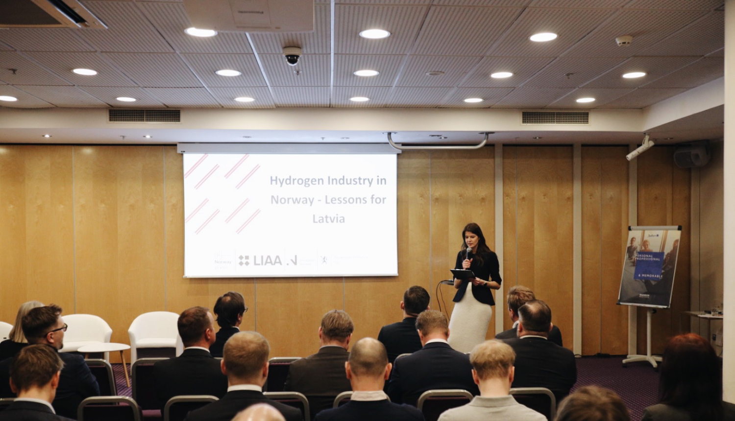 Pētījuma prezentācija par zaļā ūdeņraža lomu Norvēģijas ekonomikā un šīs nozares attīstības potenciālu Latvijā