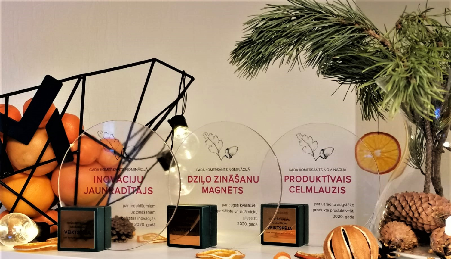Gada balvas "VEIKTSPĒJA" apbalvošana
