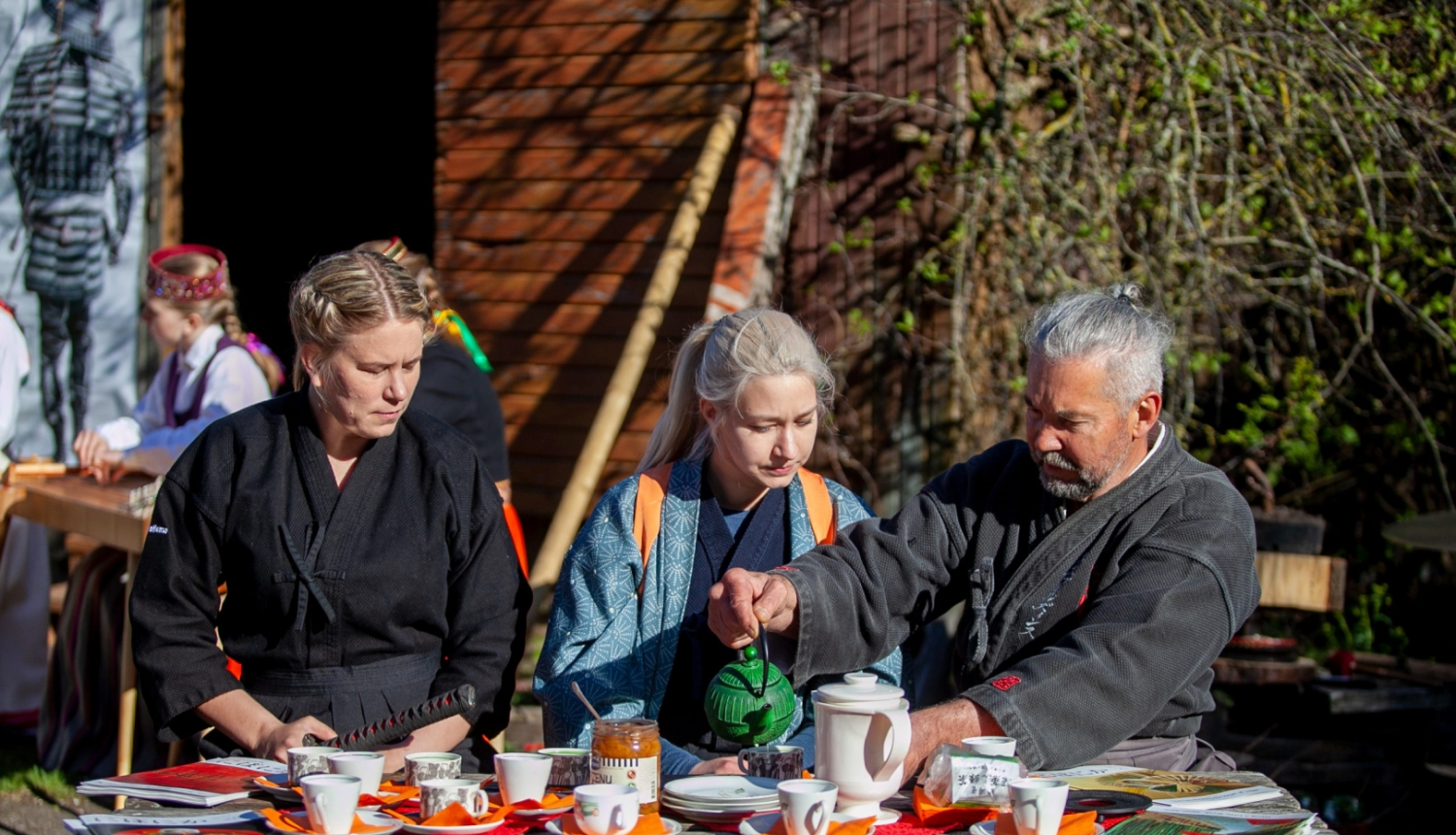 Mājas kafejnīcu dienas 2022 Samuraju parks