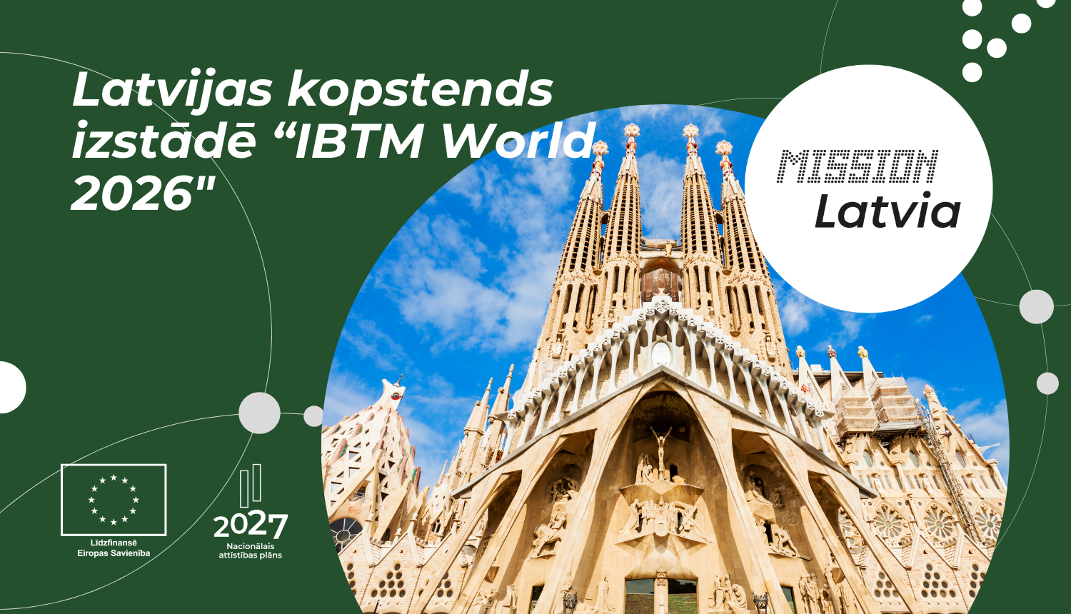 Latvijas kopstends izstādē “IBTM World 2026” Spānijā