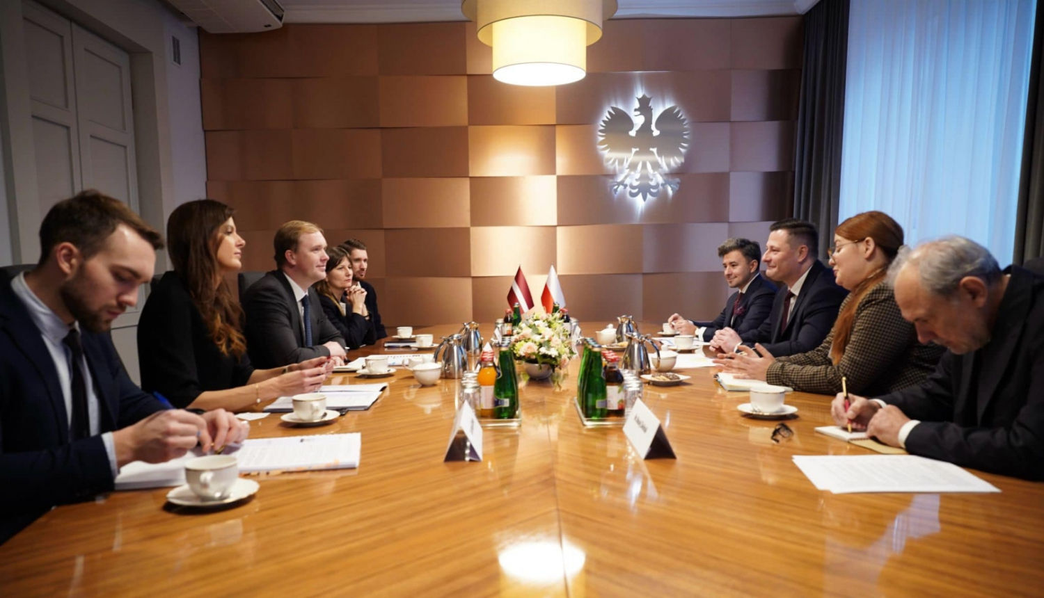 Ekonomikas ministra Viktora Valaiņa vizīte Polijā