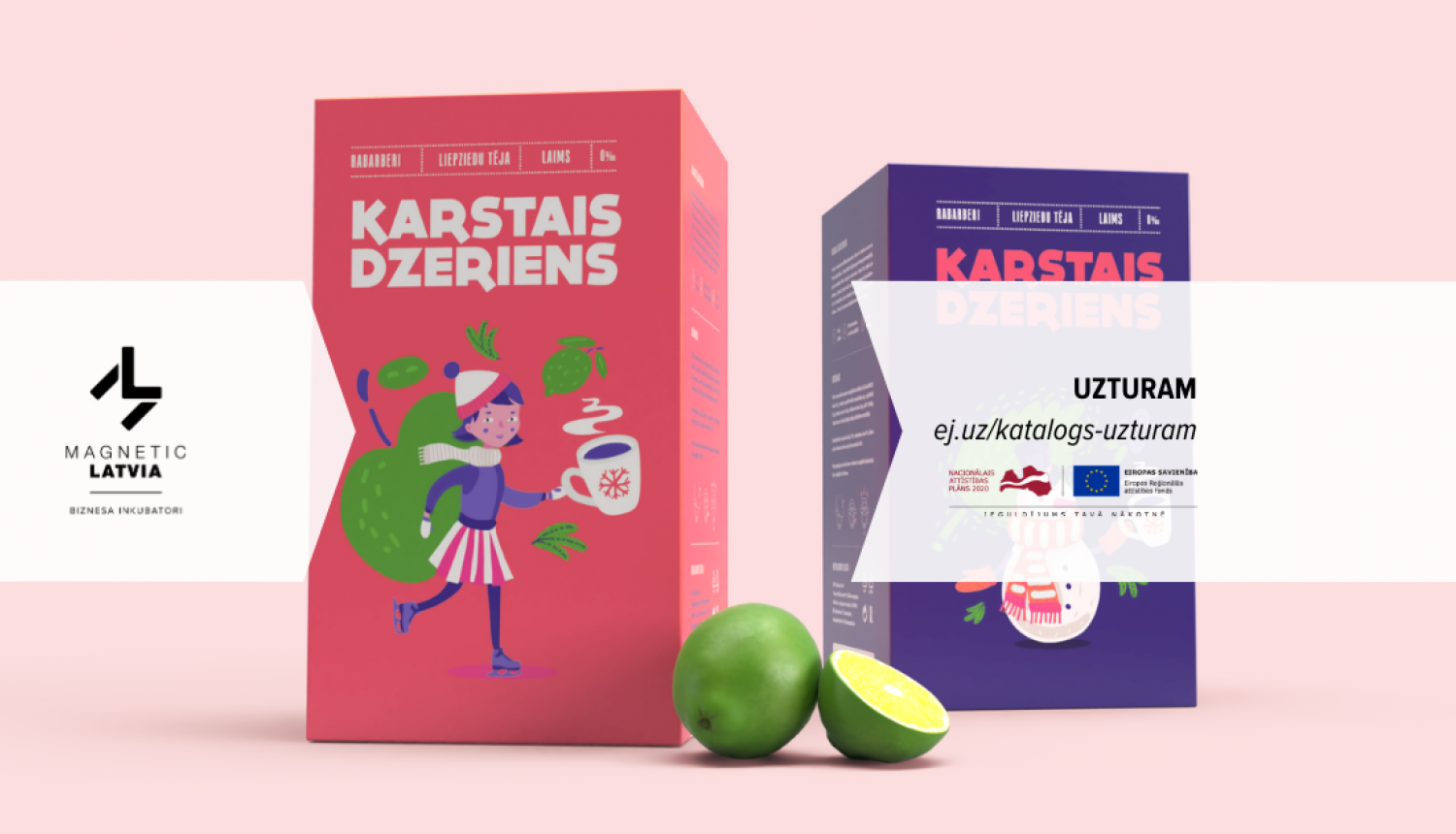 LIAA Biznesa inkubatoru produktu katalogs. Uzturam