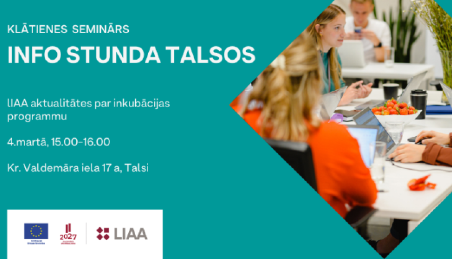 Info stunda Talsos