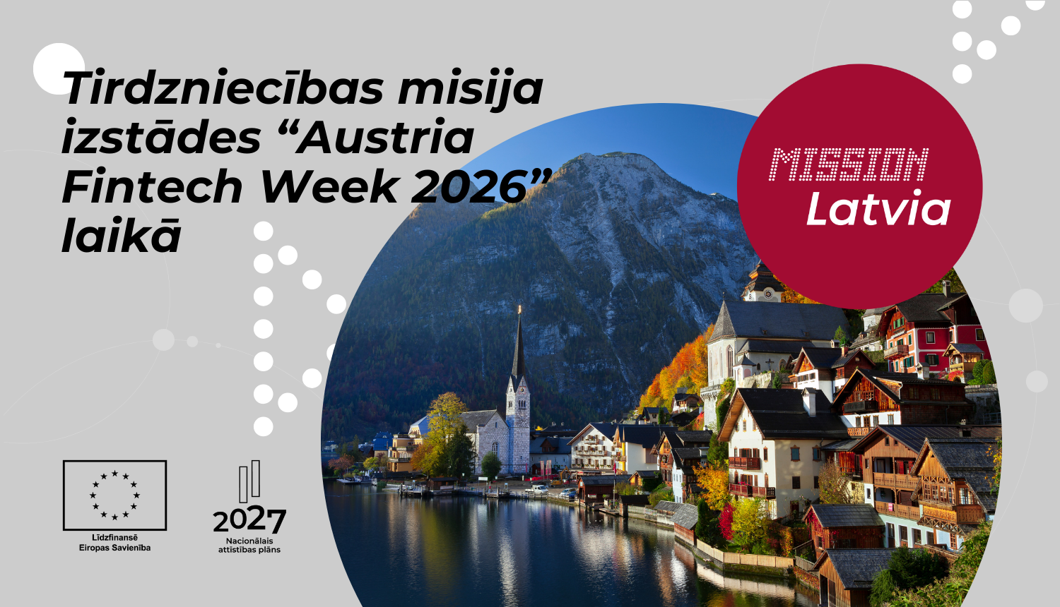 Tirdzniecības misija izstādes “Austria Fintech Week 2026” laikā