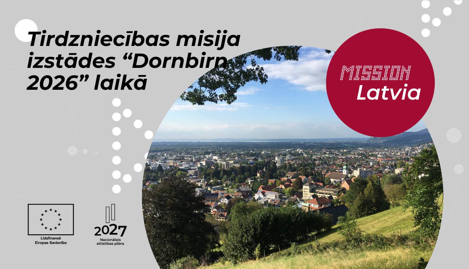 Tirdzniecības misija izstādes “Dornbirn 2026” laikā