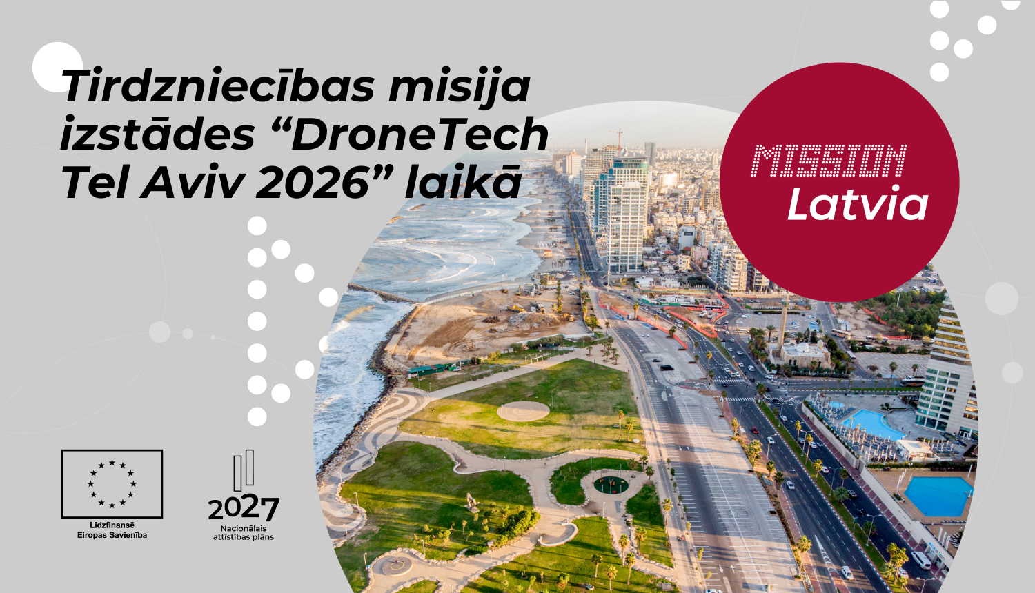 Tirdzniecības misija izstādes “DroneTech Tel Aviv 2026” laikā