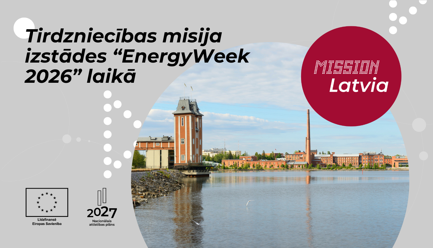 Tirdzniecības misija izstādes "EnergyWeek 2026" laikā 