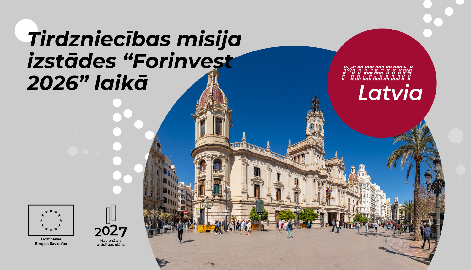 Tirdzniecības misija izstādes “Forinvest 2026" laikā