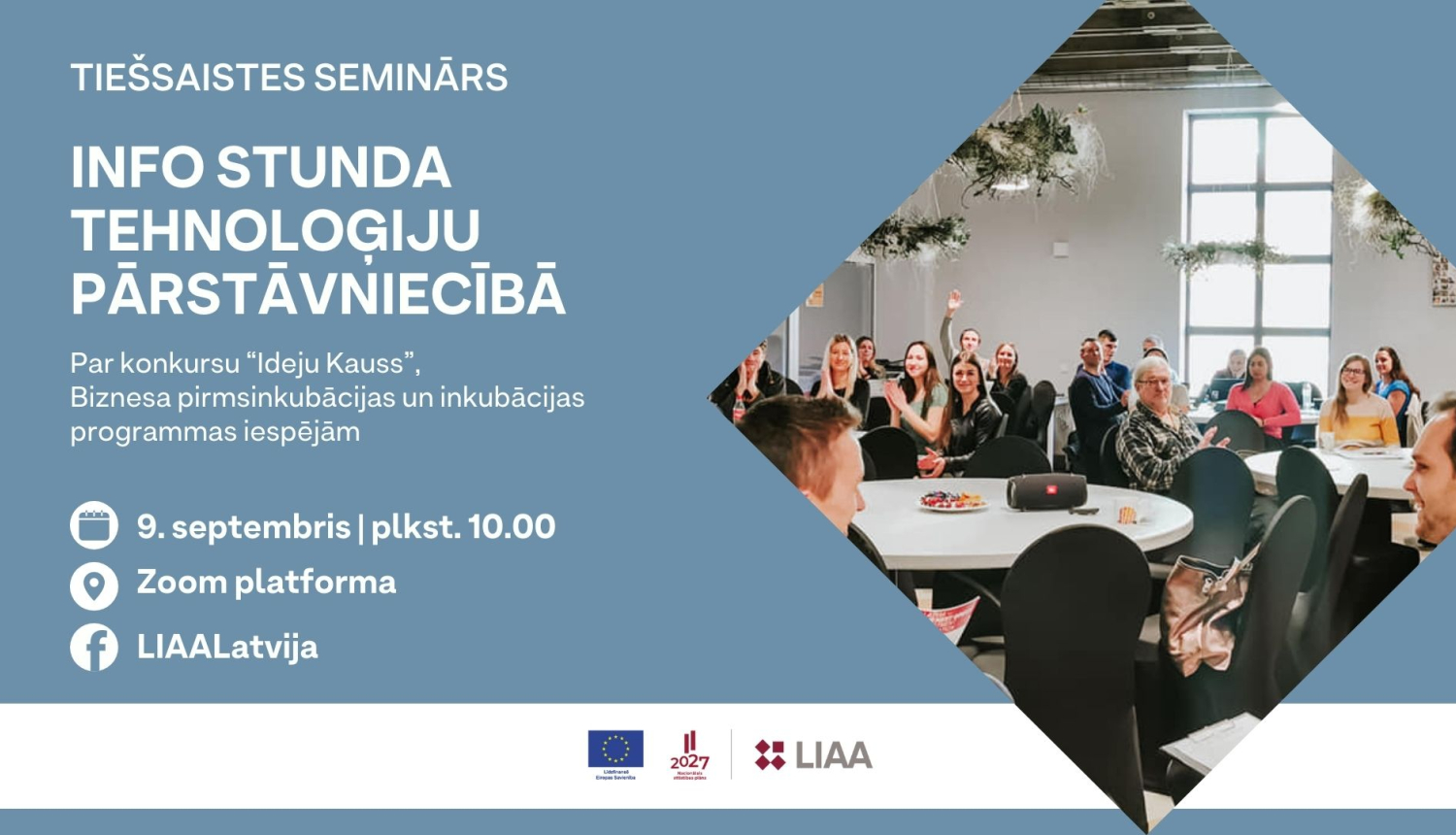 Info stunda Tehnoloģiju pārstāvniecībā