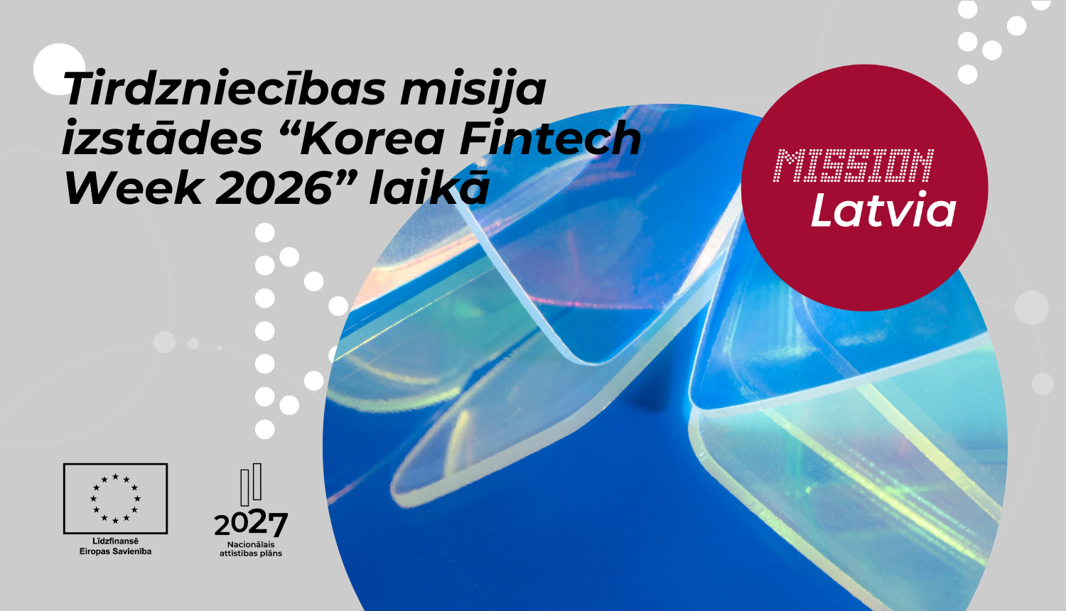 Tirdzniecības misija izstādes “Korea Fintech Week 2026" laikā