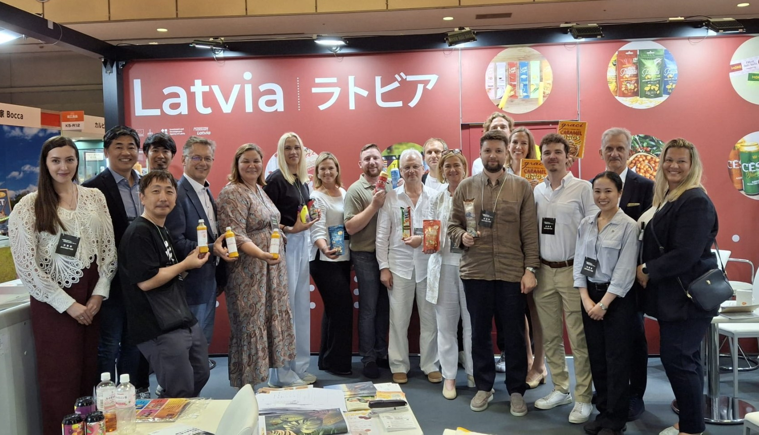 No EXPO līdz veikalu plauktiem: Latvijas pārtikas zīmoli gūst atzinību Japānā