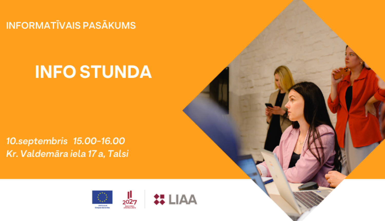 Info stunda Talsos