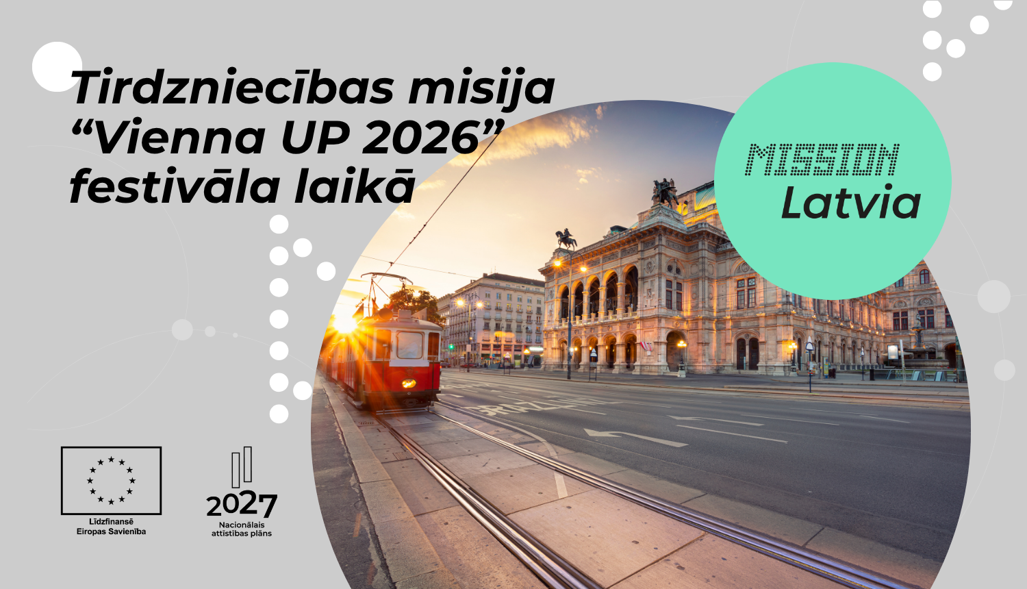 Jaunuzņēmumu tirdzniecības misija "Vienna UP 2026" festivāla laikā