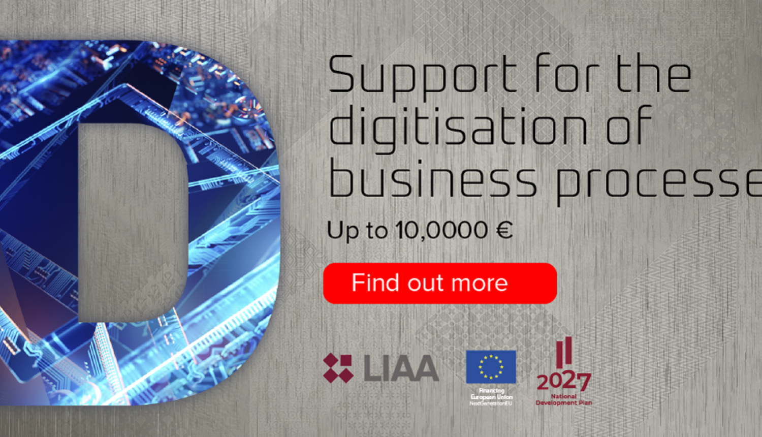 The Investment and Development Agency of Latvia (LIAA) has started accepting projects for its new digitisation program