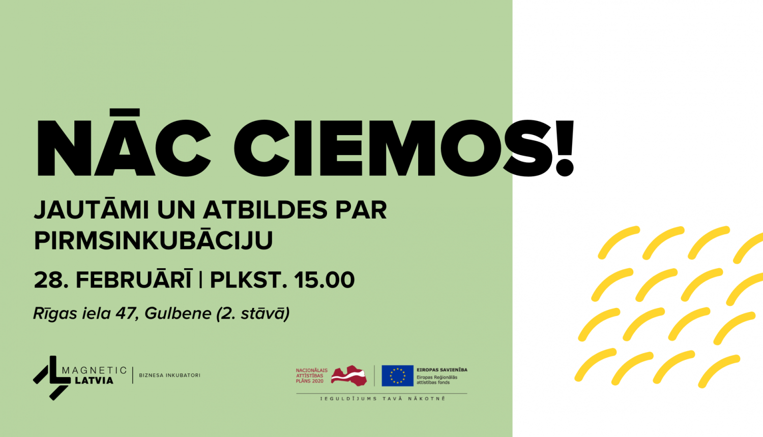 Jautājumi un atbildes par pirmsinkubāciju Gulbenē