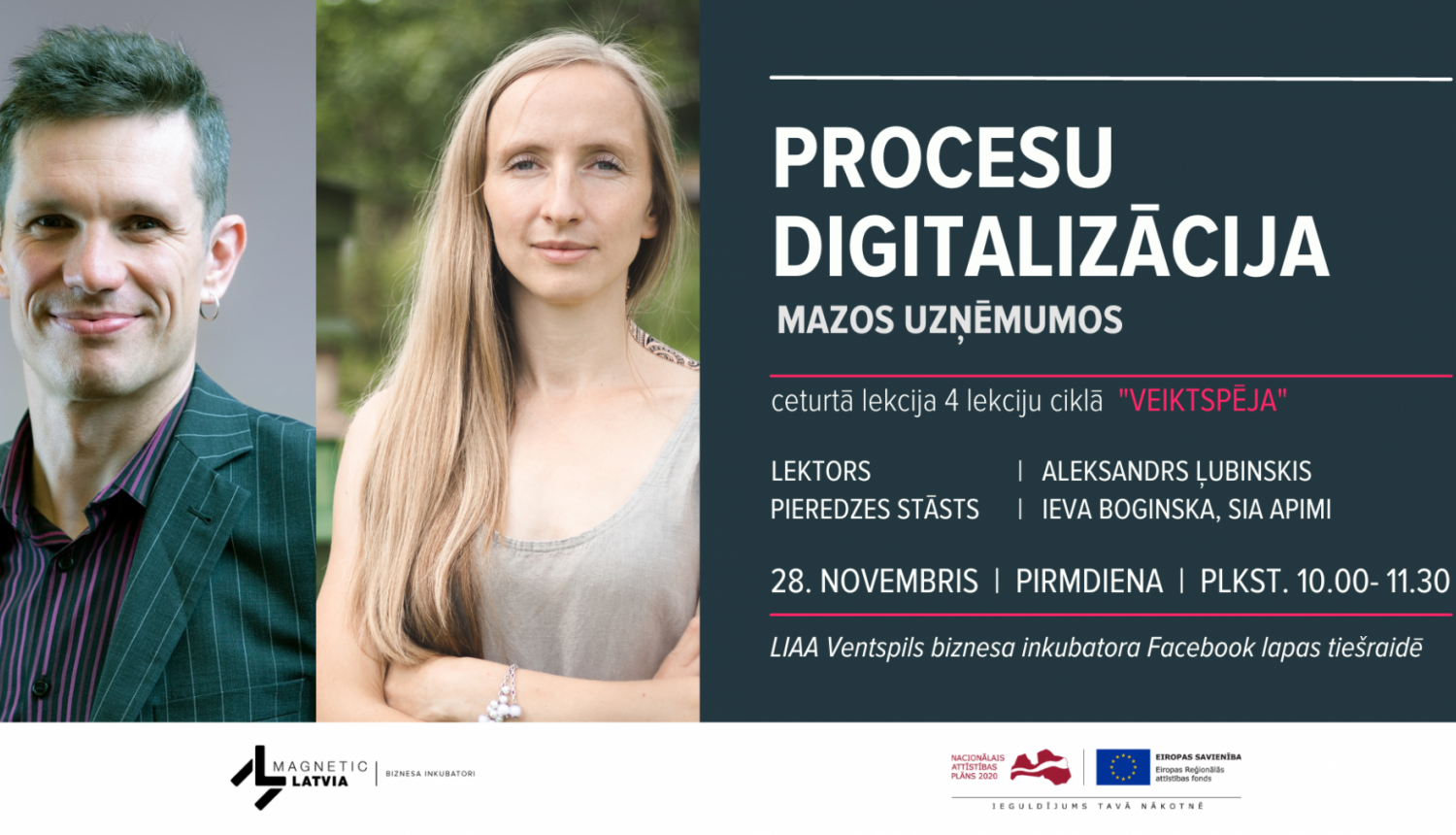 Lekcija “Procesu digitalizācija mazos uzņēmumos”