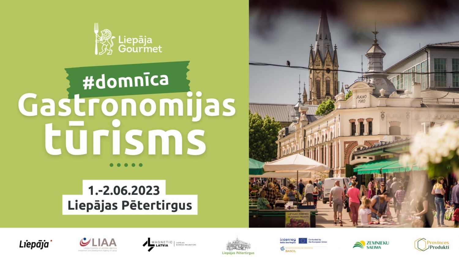 Domnīca "Gastronomijas tūrisms" Liepājā