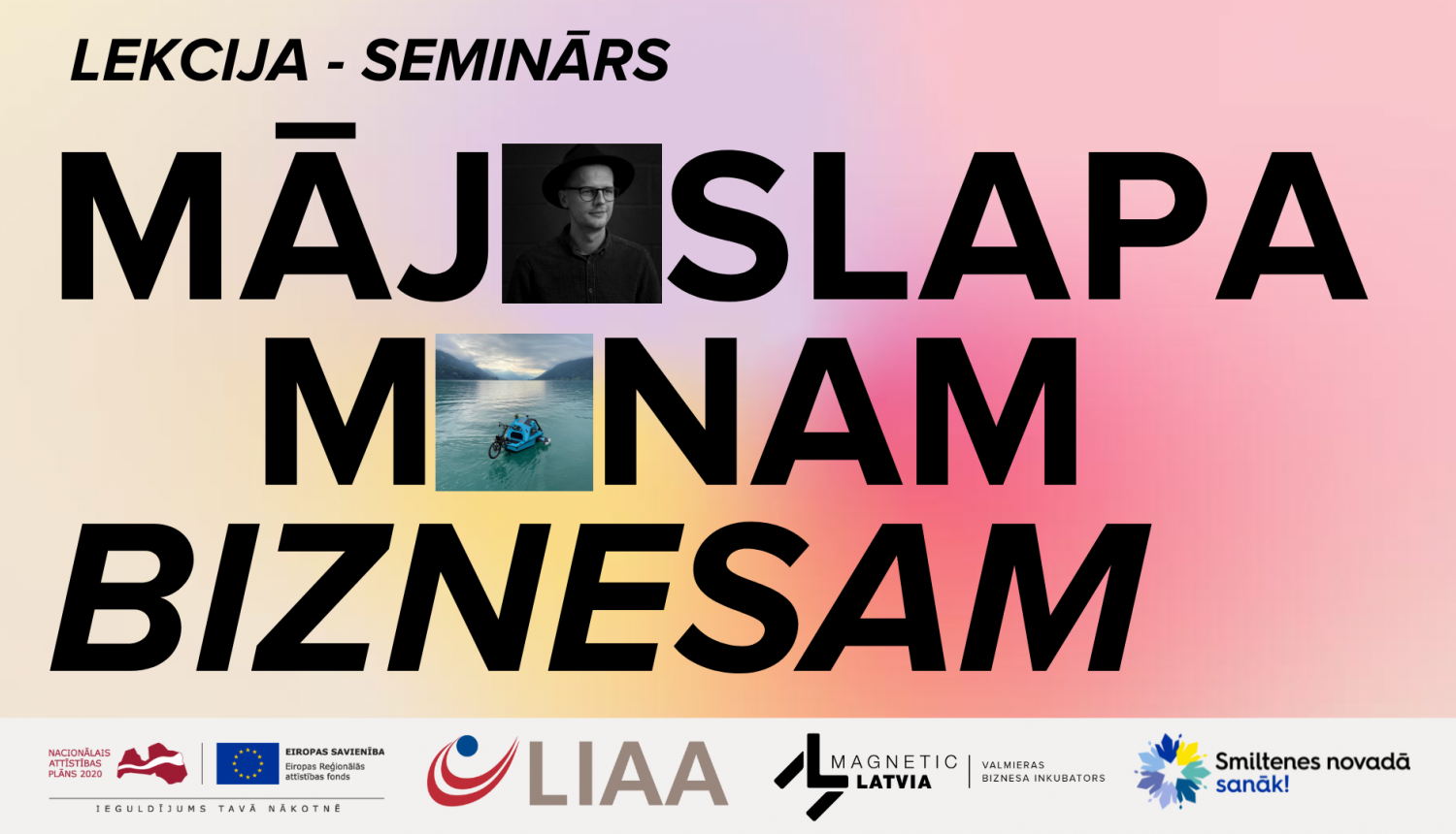 Bezmaksas lekcija/seminārs "Mājaslapa manam biznesam"
