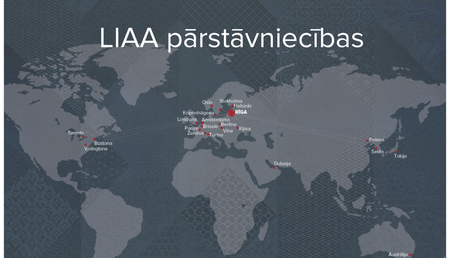 LIAA pārstāvniecību karte 2022