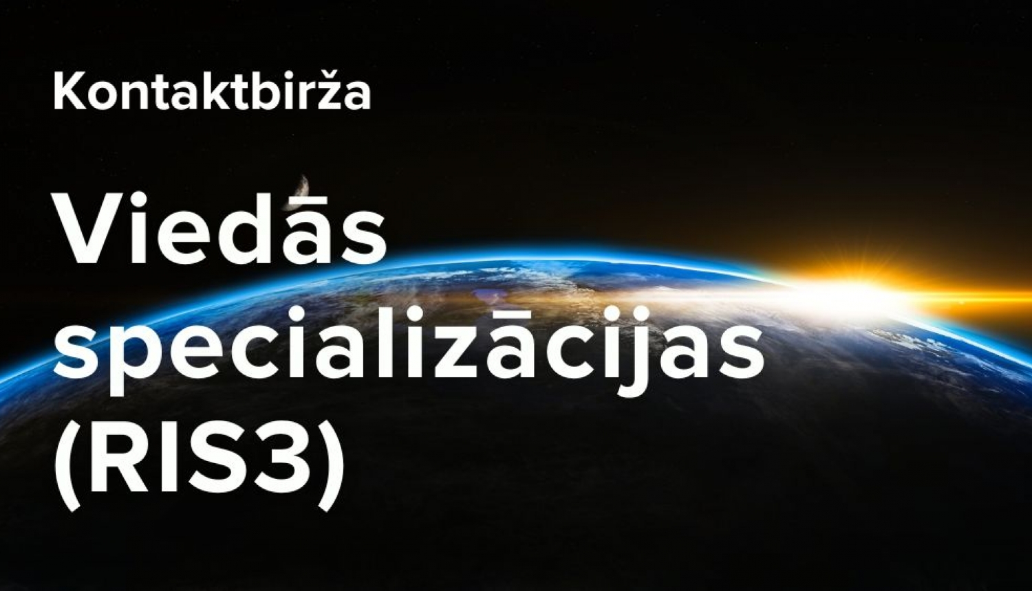 Kontaktbirža "Viedās specializācijas"