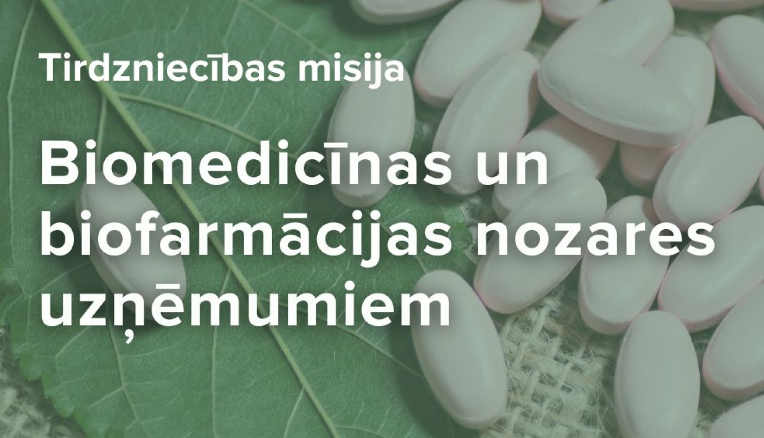 TM biomedicīnas un biofarmācijas uzņēmumiem